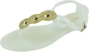 Women's Strappy Open Toe Thong Sandal Fashion Shoes