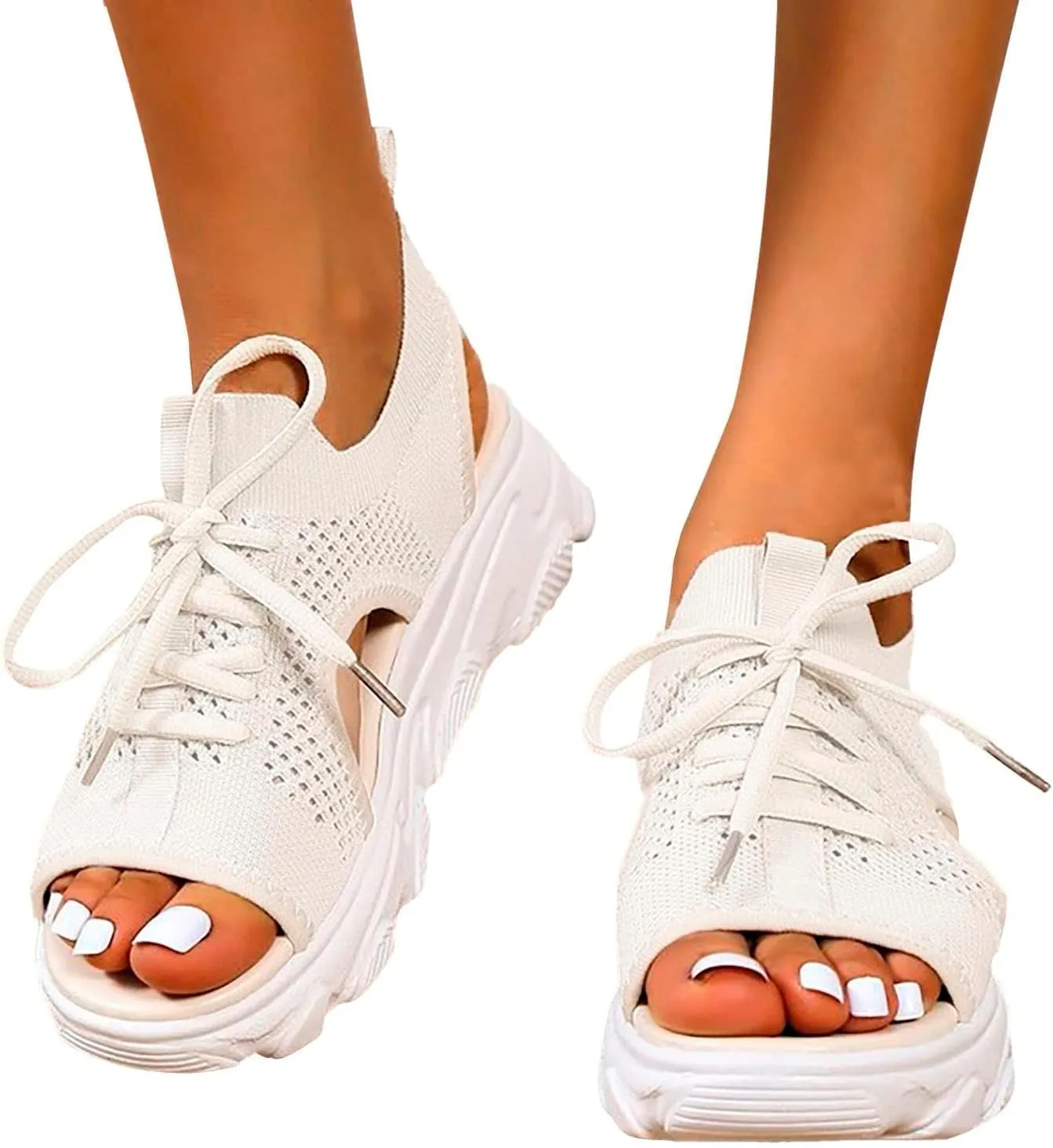 Women's Toe Sandals, Orthopaedic Shoes, Breathable Comfortable Leisure Mules, Summer Outdoor Beach Slippers