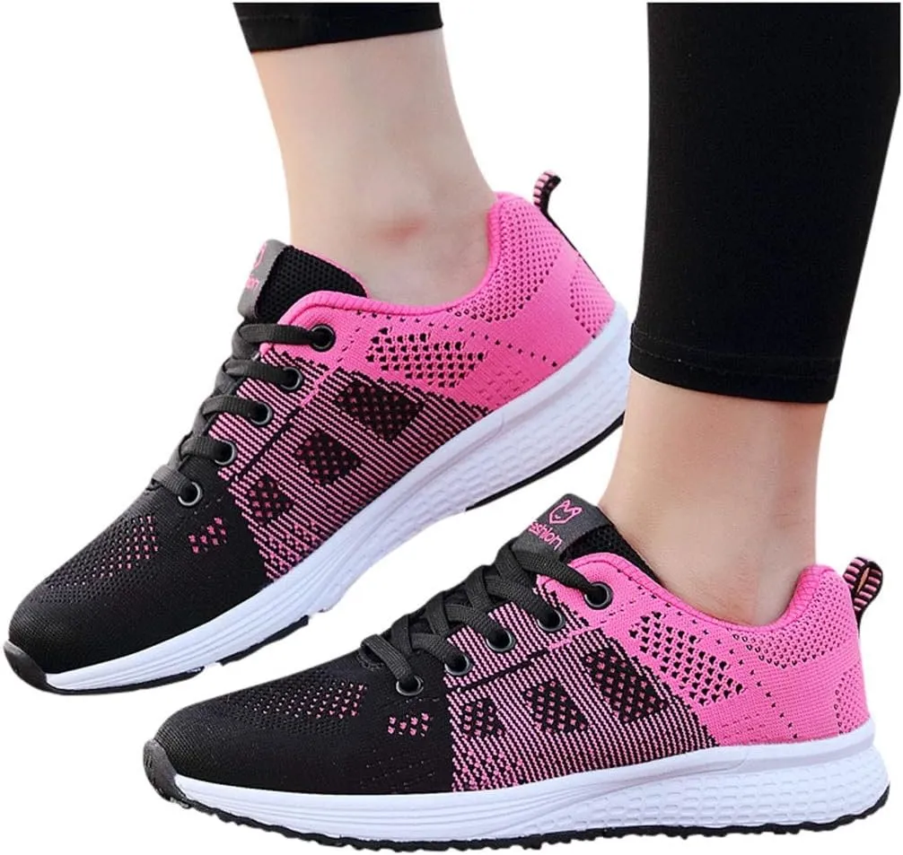 Womens White Tennis Shoes Women's Sneakers in White in Wide Width Office Shoes for Women Comfortable & Lightweight Loafers for Women Platform Sneakers for Women Slip On