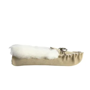 Womens Wool Lined Moccasin