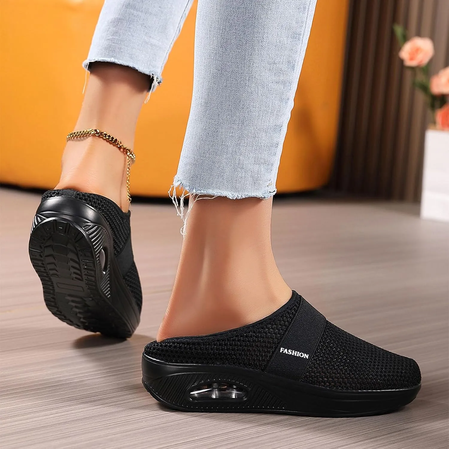 Workout Athletic Sport Shoes for Men Slip On Lightweight Breathable Fashion Sneaker Business Formal Dress Shoes
