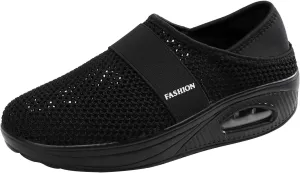 Workout Athletic Sport Shoes for Men Slip On Lightweight Breathable Fashion Sneaker Business Formal Dress Shoes