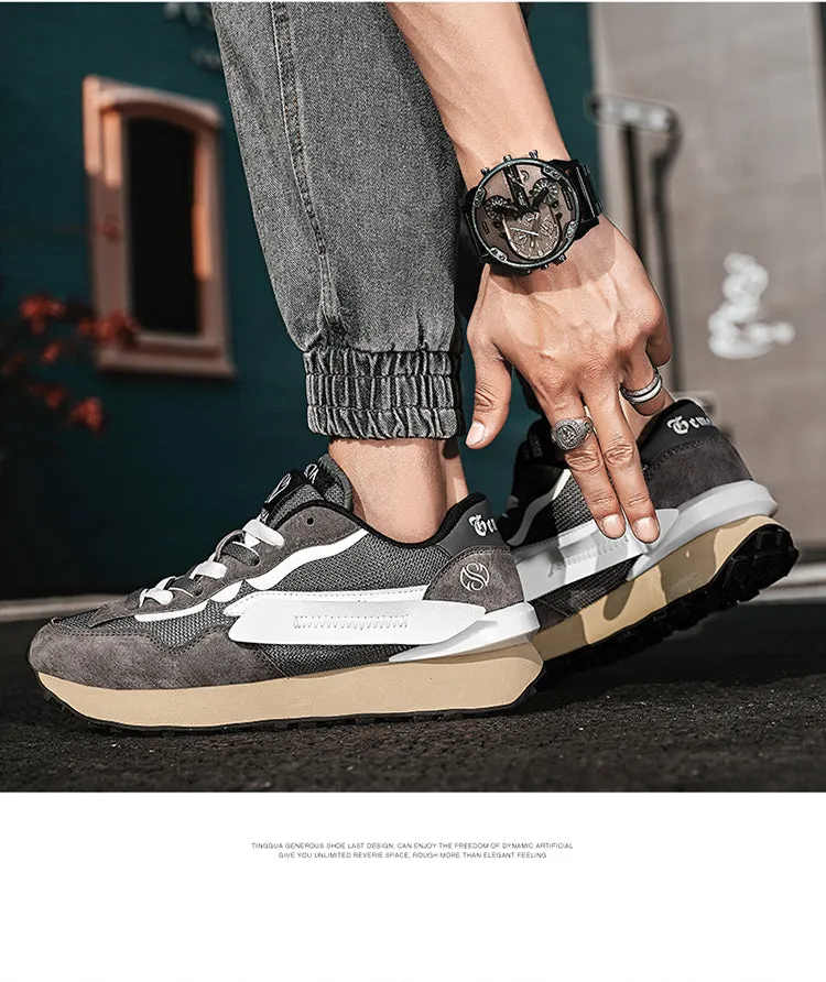 xiangtuibao   Men's Sneakers Male Shoes Increas Casual Men's Running Shoes Mesh Breathable Men's Walking Shoes Zapatillas Hombre