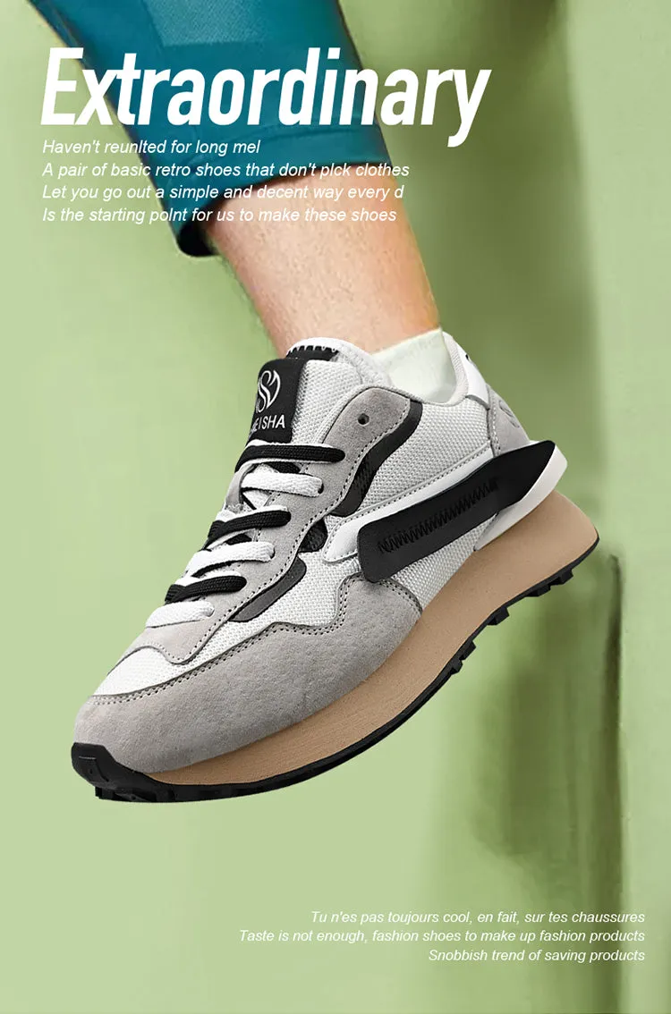 xiangtuibao   Men's Sneakers Male Shoes Increas Casual Men's Running Shoes Mesh Breathable Men's Walking Shoes Zapatillas Hombre