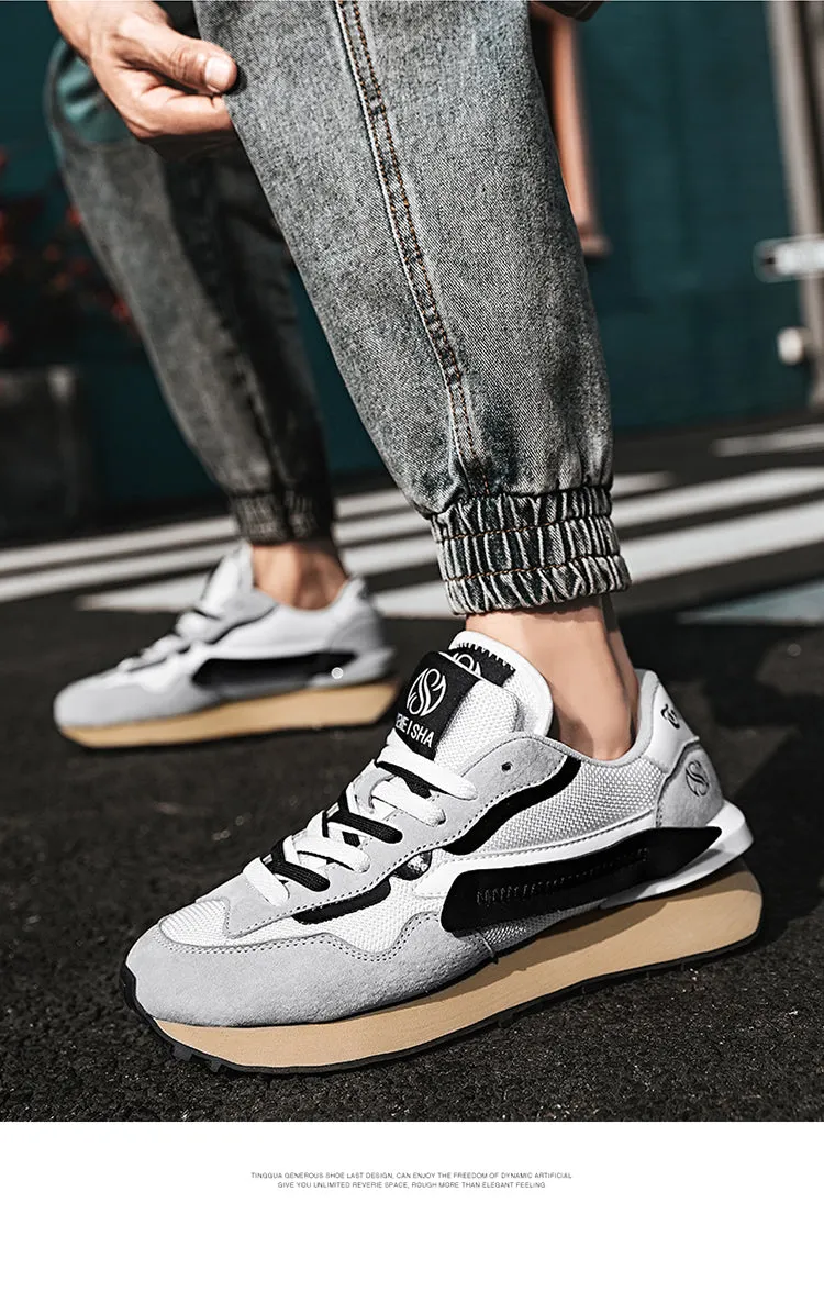 xiangtuibao   Men's Sneakers Male Shoes Increas Casual Men's Running Shoes Mesh Breathable Men's Walking Shoes Zapatillas Hombre