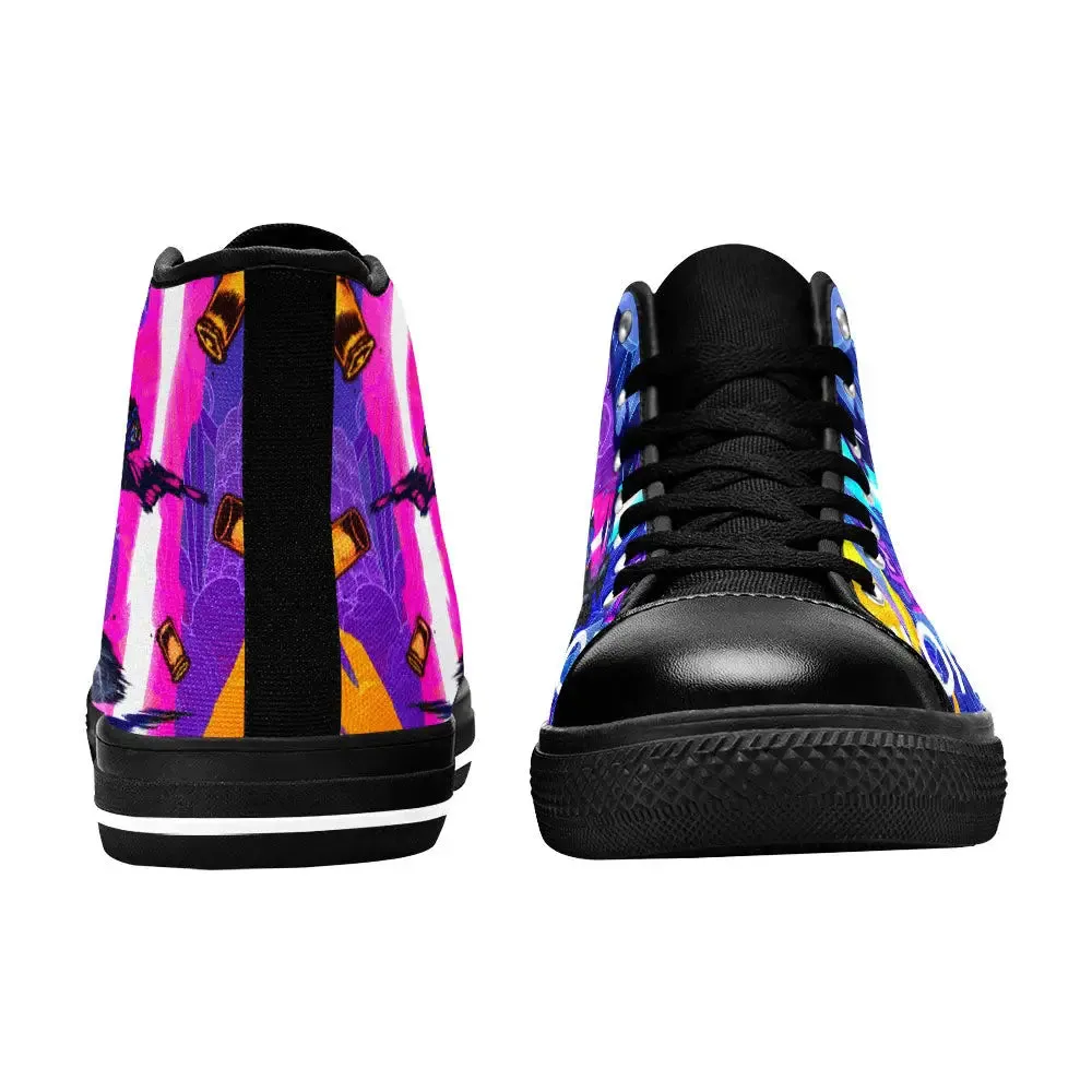 Yoru Valorant Shoes High Top Sneakers for Kids and Adults